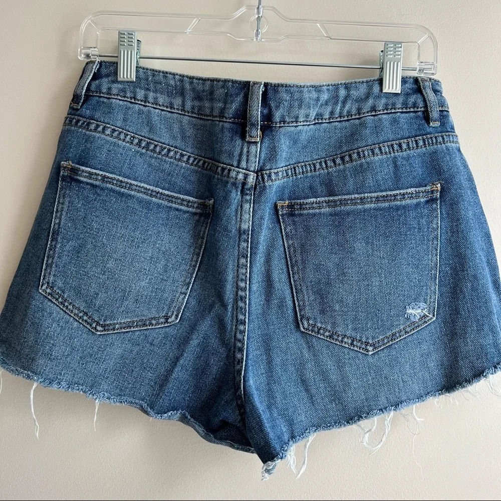 Pacsun denim mom shorts